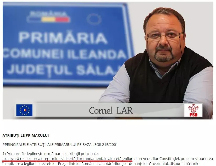 Primarul unei comune din Sălaj verifică dacă localnicii au semnat pe listele USR
