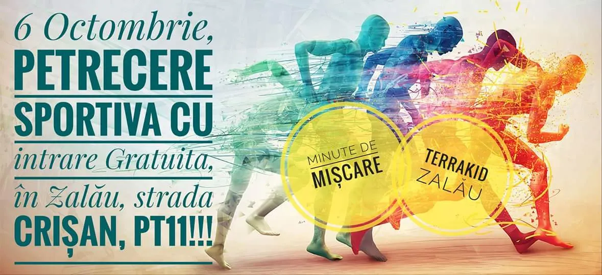 Copiii cu vârste între 4 – 9 ani, aşteptaţi la petrecere cu tematică sportivă