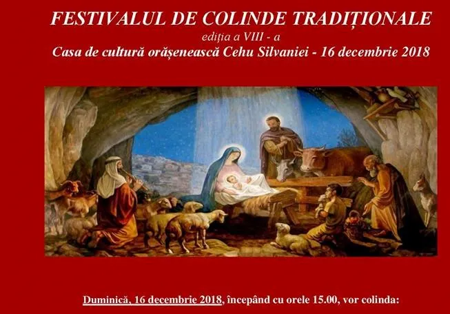 La Cehu Silvaniei, festival de colinde tradiționale