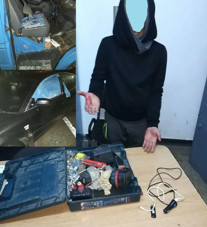 La 14 ani, specialisit în spargeri de autoturisme