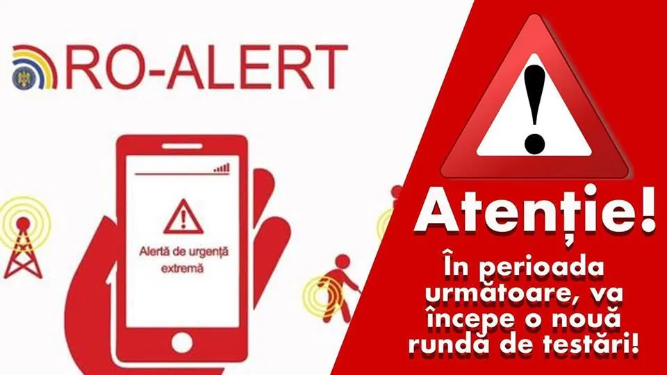 Atenţie, nu intraţi în panică! Se fac teste pe sistemul RO-ALERT în judeţul Sălaj. Utilizatorii vor primi mesaje pe telefoane