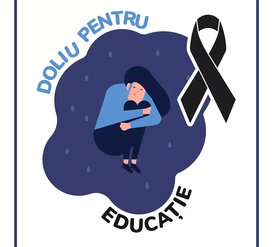 Protest în prima zi de școală. Elevii sălăjeni, îndemnați să poarte banderolă neagră