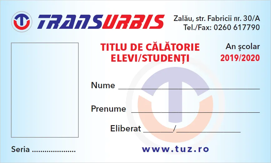 Se eliberează titlurile de călătorie gratuite pentru elevi și studenți
