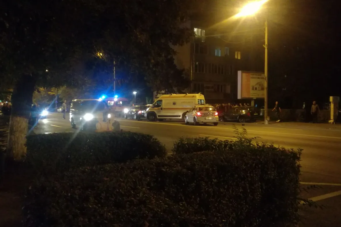 Accident grav în municipiu