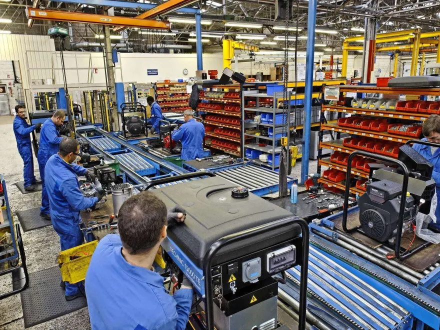 Producţia industrială în Sălaj, în creştere