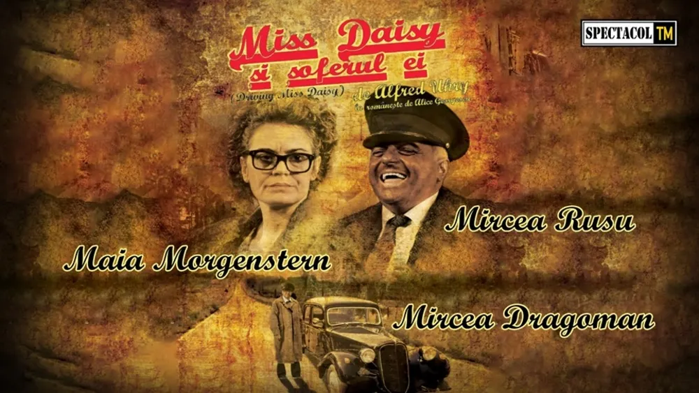 ”Miss Daisy” și șoferul ei vin la Zalău. Spectacol cu Maia Morgenstern