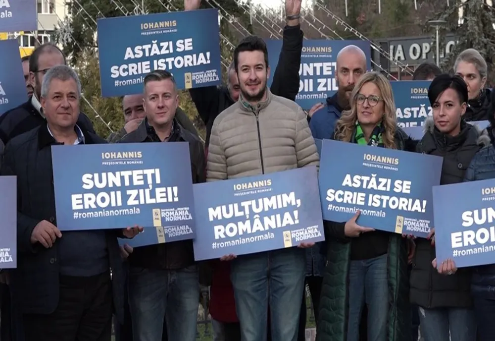  Pe străzile oraşului, liberalii au mulţumit sălăjenilor şi zălăuanilor pentru sprijinul acordat preşedintelui Klaus Iohannis