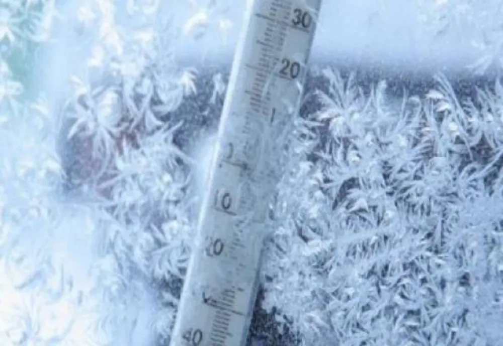 Cea mai scăzută temperatură din România a fost înregistrată noaptea trecută într-o localitate din Sălaj