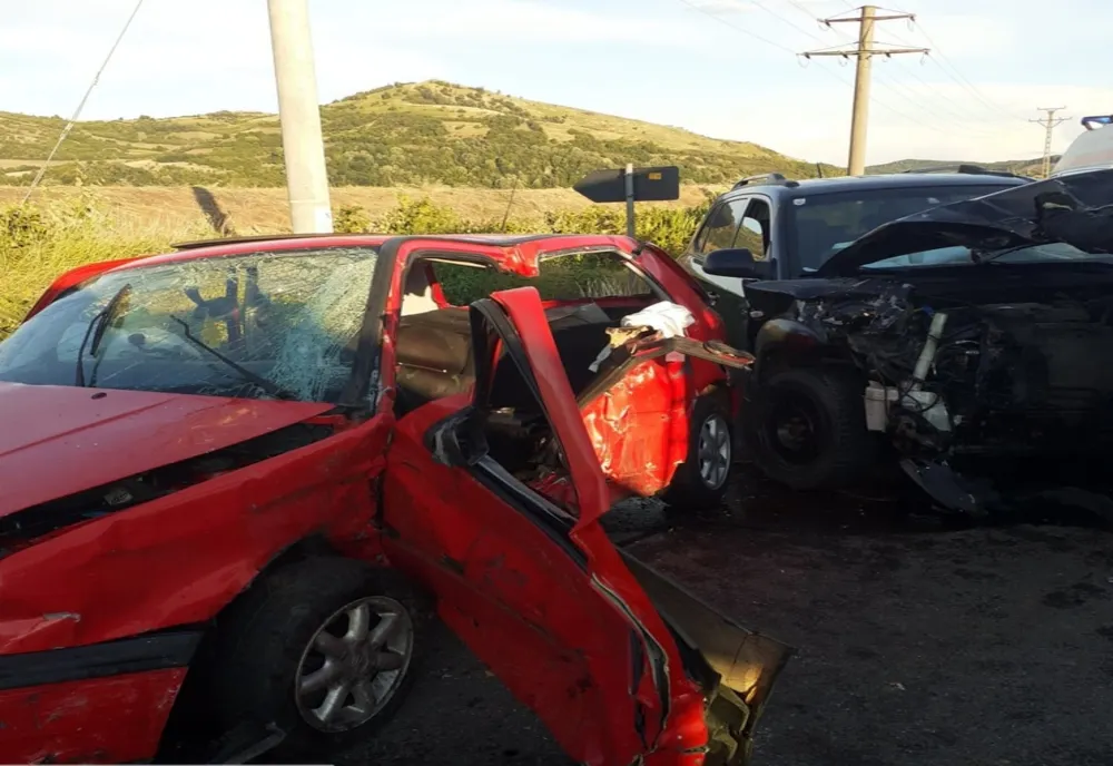 Accident cu doi morți și un rănit grav pe centura orașului Jibou! Victimele sunt din Vrancea