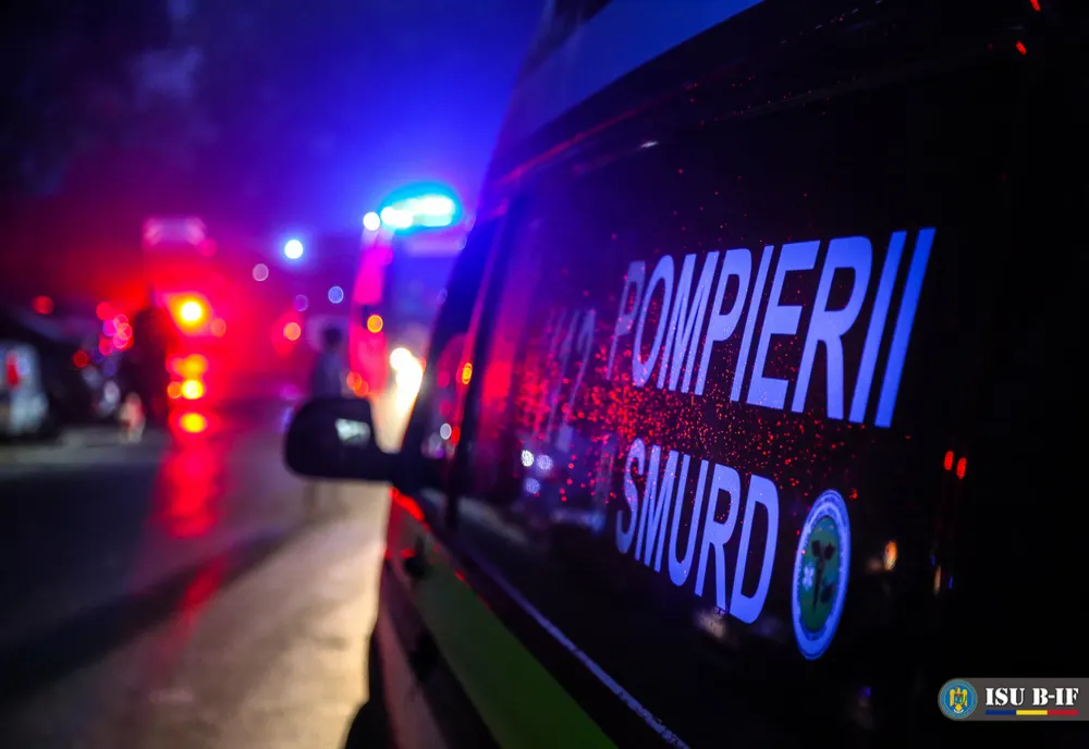Pieton beat lovit de o maşină pe drumul Românași – Cluj! Şoferul a fugit de la locul accidentului