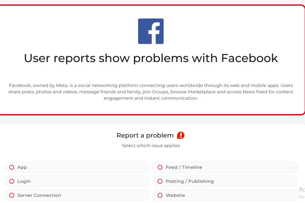 Facebook s-a confruntat cu o nouă pană majoră. Rețeaua de socializare a fost inactivă aproape două ore