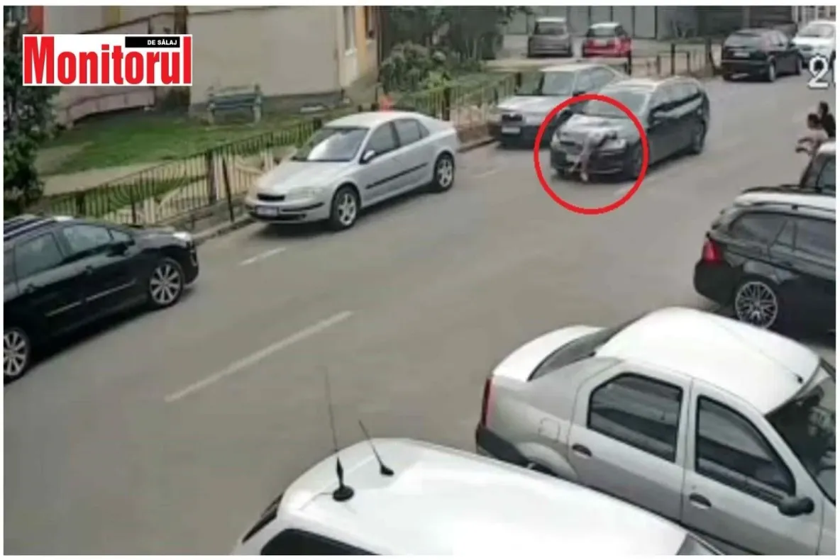 Accident rutier grav în Șimleu! Fetiță de 4 ani, spulberată de o mașină, chiar sub ochii mamei
