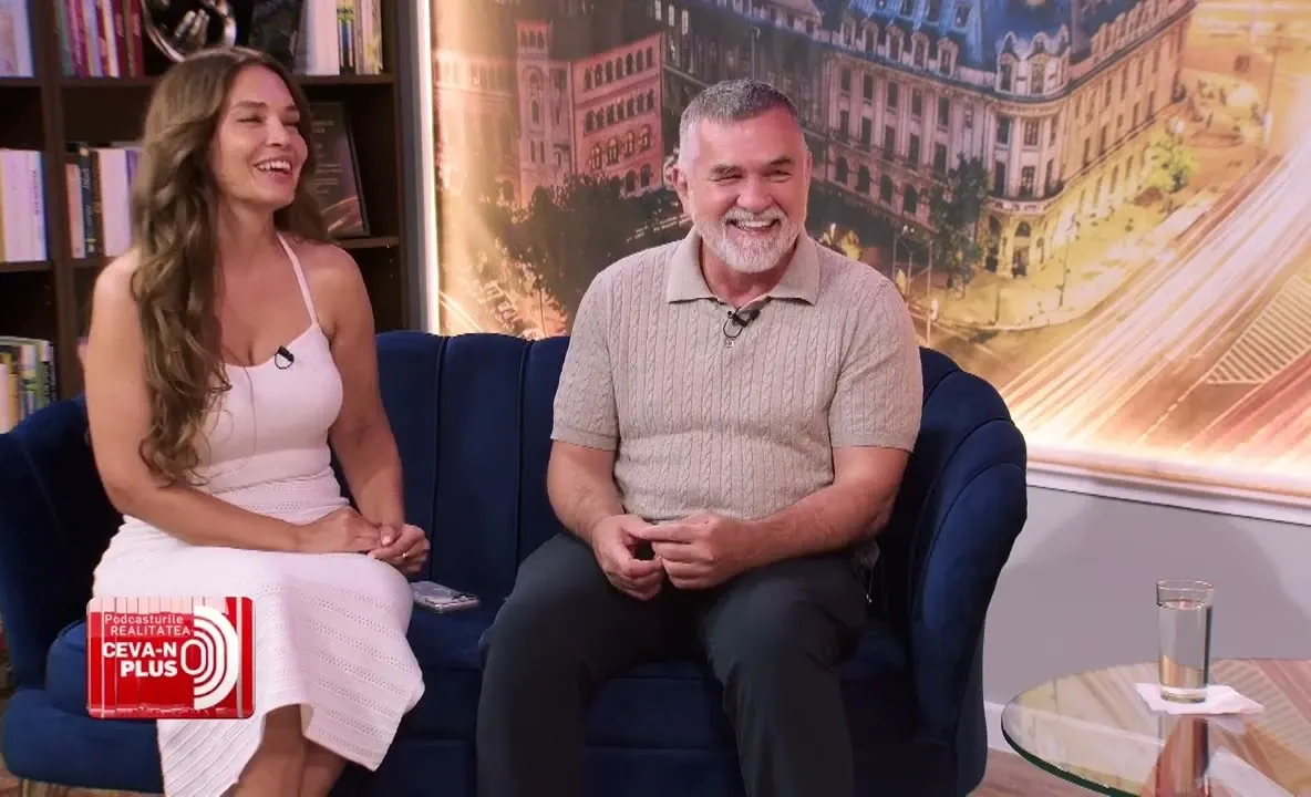 Monica și Leonard Doroftei, în premieră la Realitatea Plus, în podcastul „Ceva-n PLUS"