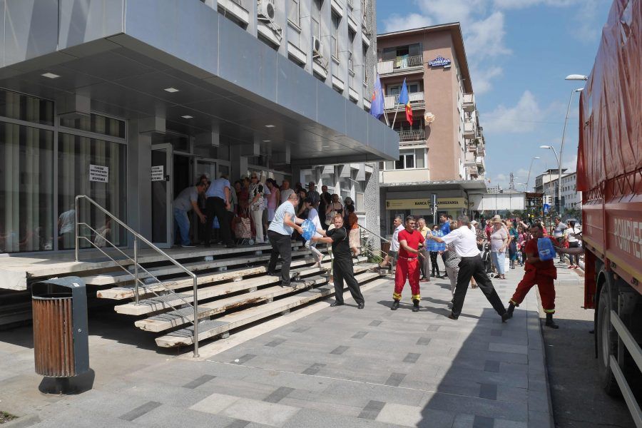 La Almașu și Fildu de Jos – drumuri inundate