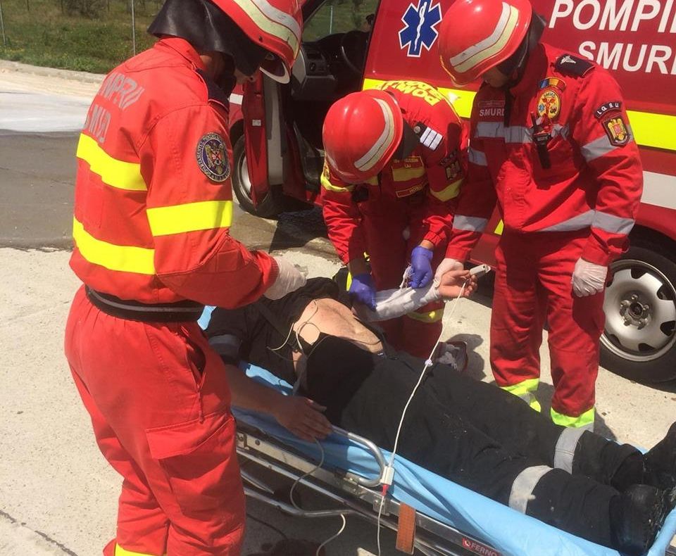 Incendiu într-o gospodărie din Sub Cetate. Proprietarul a suferit un atac de panică