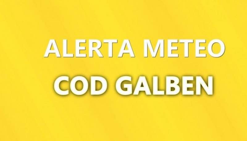 Sălaj: Cod galben de ploi puternice