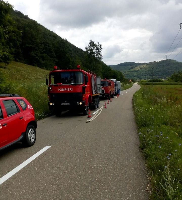 Intervenţii non-stop pentru pompierii sălăjeni