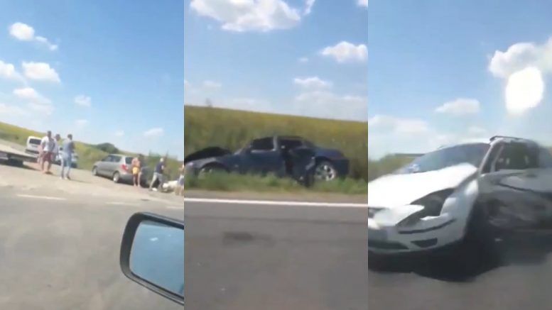 Accident pe DN19. Un sălăjean a fost rănit