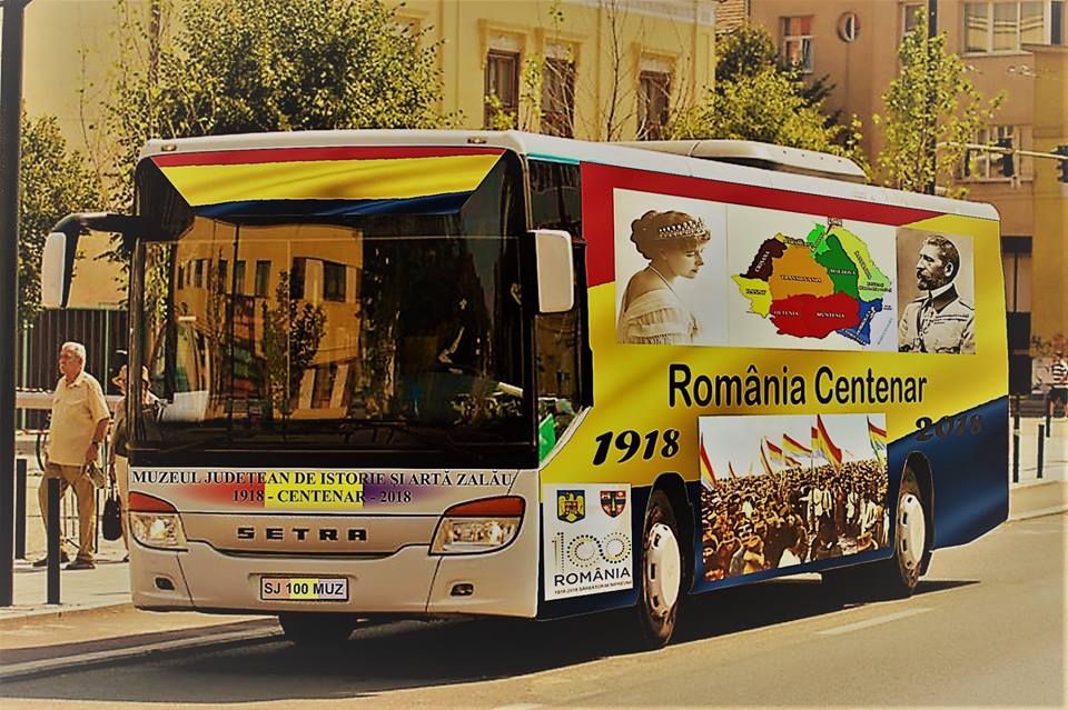 ''Centenarul Călător'' începe ''aventura''. Prima staţionare, la Zalău