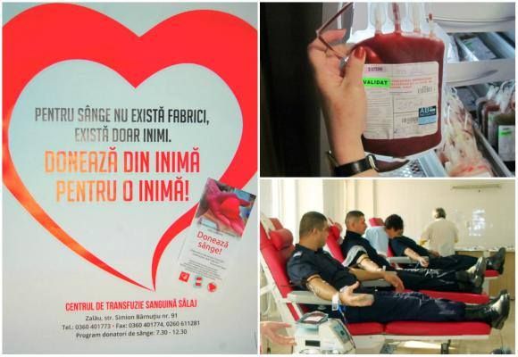 Acțiune de donare de sânge în comuna Marca