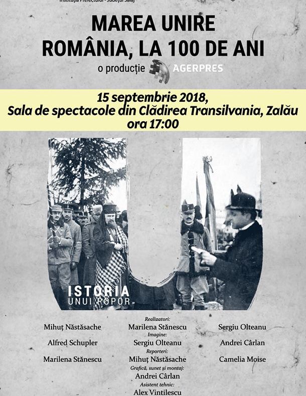 ''Festivalul filmului istoric''- dedicat Centenarului