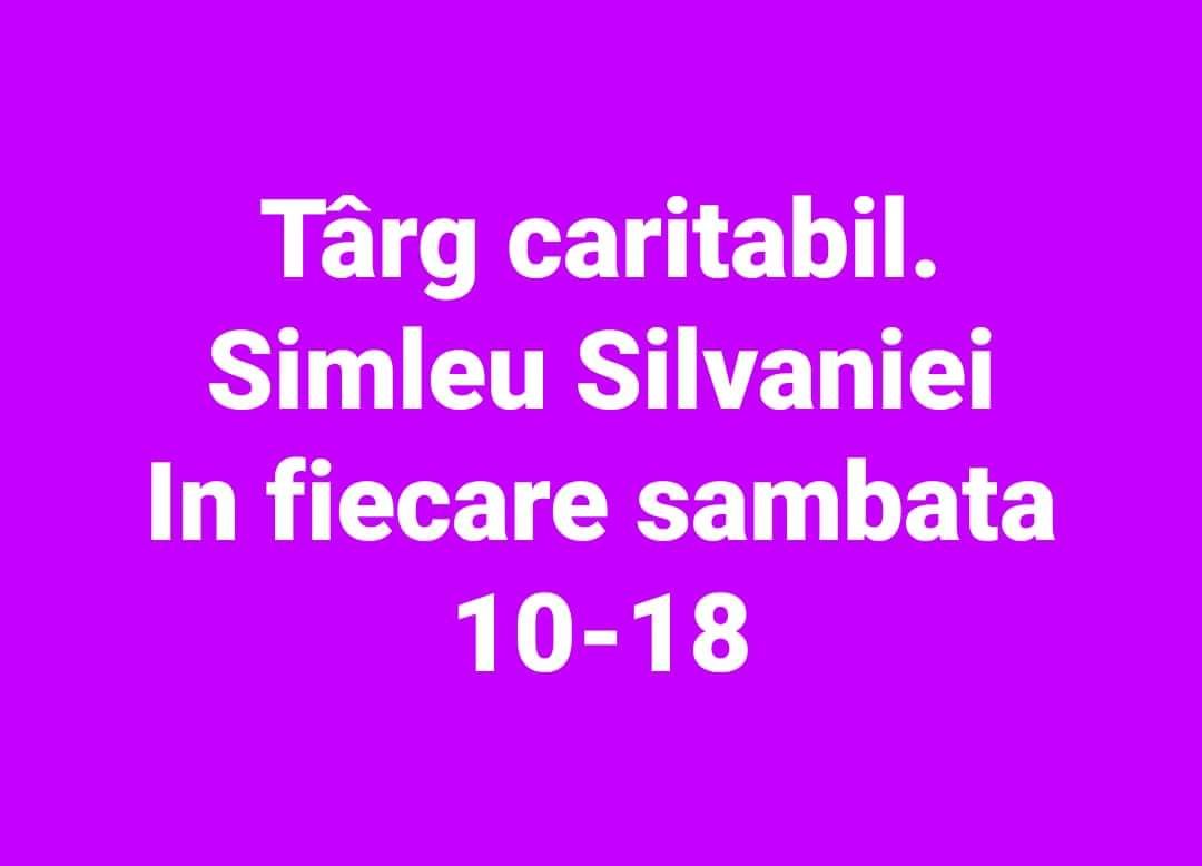 Târg caritabil în Şimleu Silvaniei