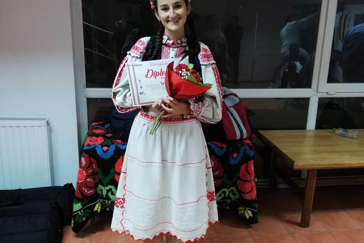Solista Ansamblului Folcloric "Barcăul", premiată la Ocna Mureș