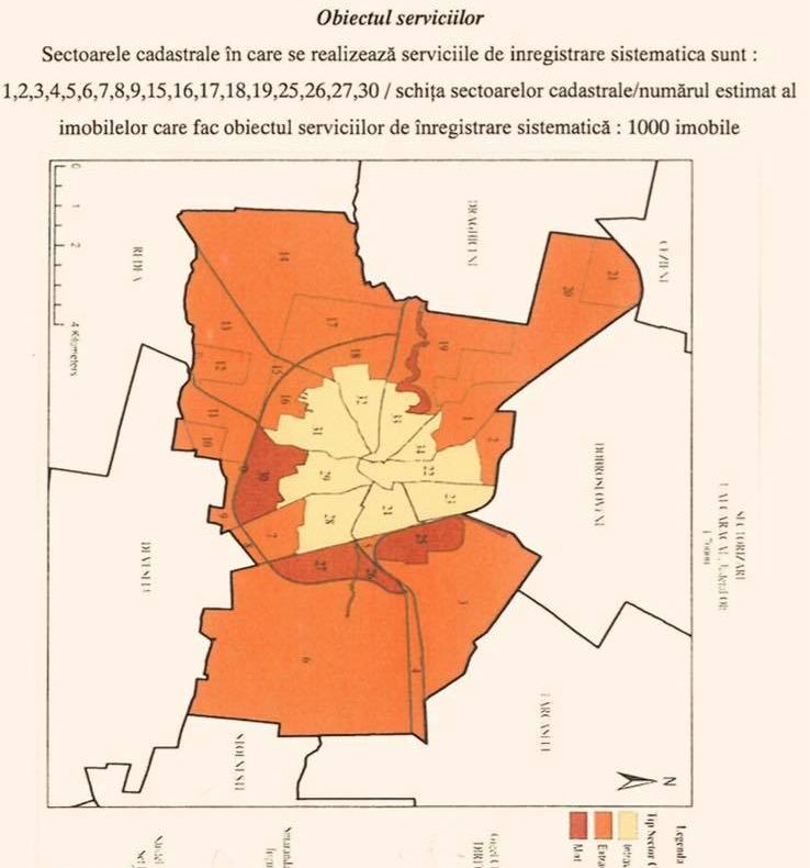 Şapte comune sălăjene vor beneficia de cadastrare din bani europeni