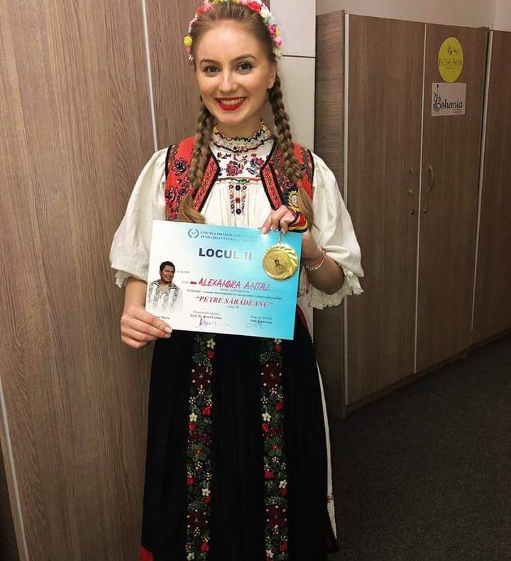 Sălăjeanca Alexandra Antal, din  nou pe podium