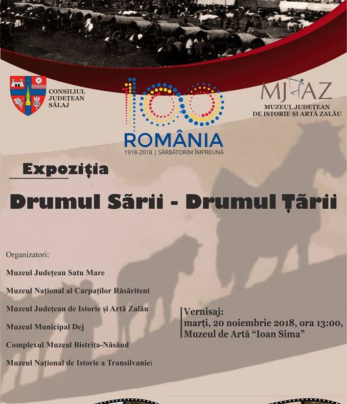 ''Drumul Sării - Drumul Ţării'' - expoziţie la Galeria de Artă ''Ioan Sima''