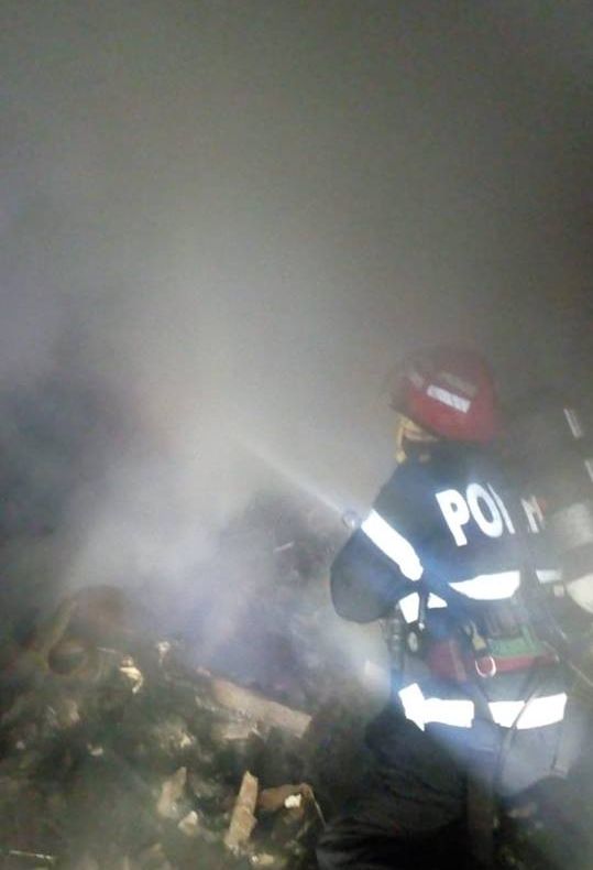 Incendiu într-o gospodărie din localitatea Chendrea