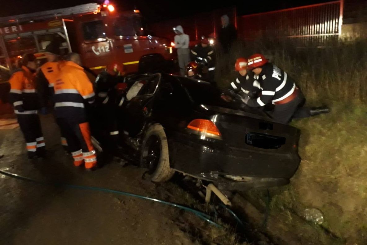 UPDATE Accident grav între Panic şi Zalău. O persoană şi-a pierdut viaţa