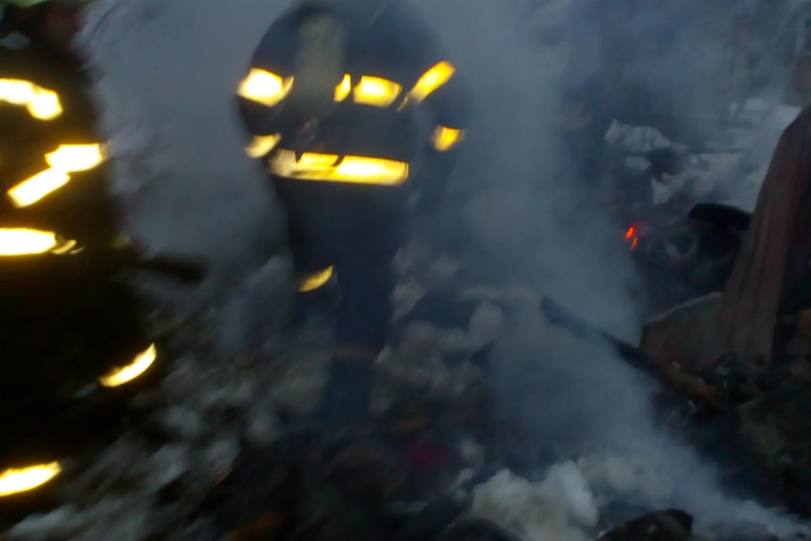 La Ileanda: trupul carbonizat al unui bărbat, descoperit în urma unui incendiu