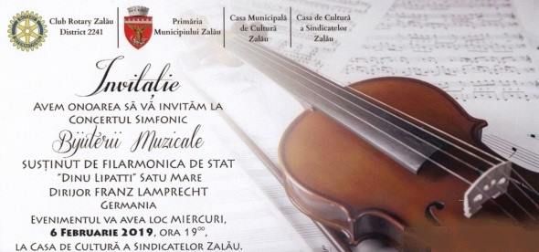 La Casa de Cultură a Sindicatelor : concert simfonic al Filarmonicii de Stat „Dinu Lipatti” din Satu-Mare