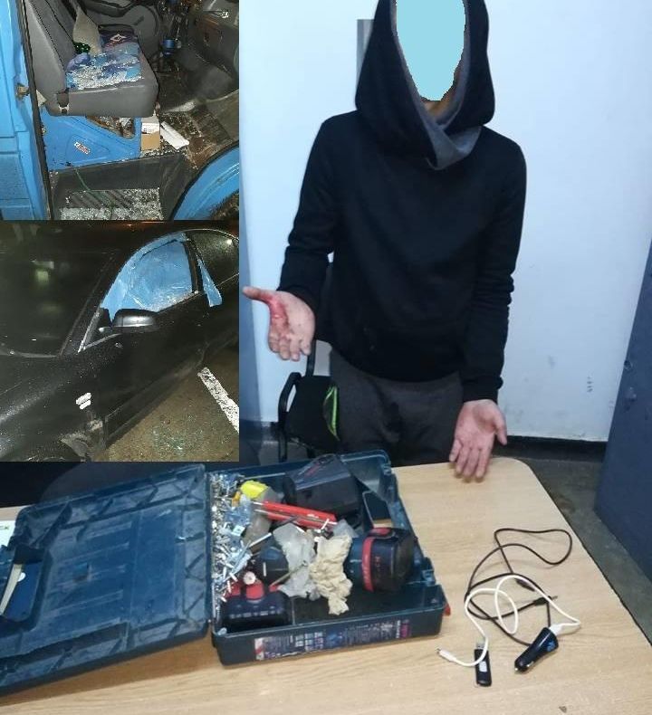 La 14 ani, specialisit în spargeri de autoturisme