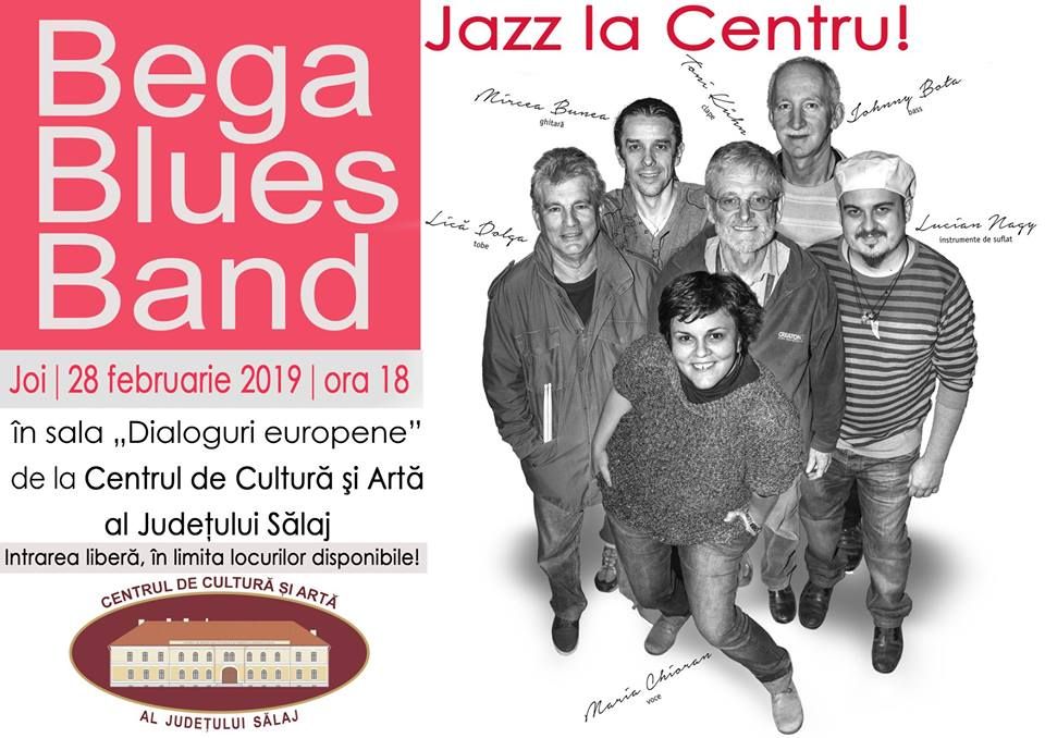 Jazz la Centrul de Cultură cu formația ''Bega Blues Band''. Intrarea liberă!