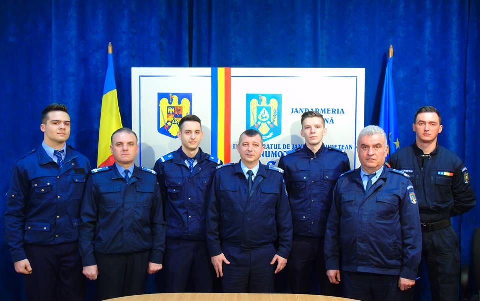 Studenți de la Academia de Poliţie „Alexandru Ioan Cuza”, în practică la Jandarmeria Sălaj