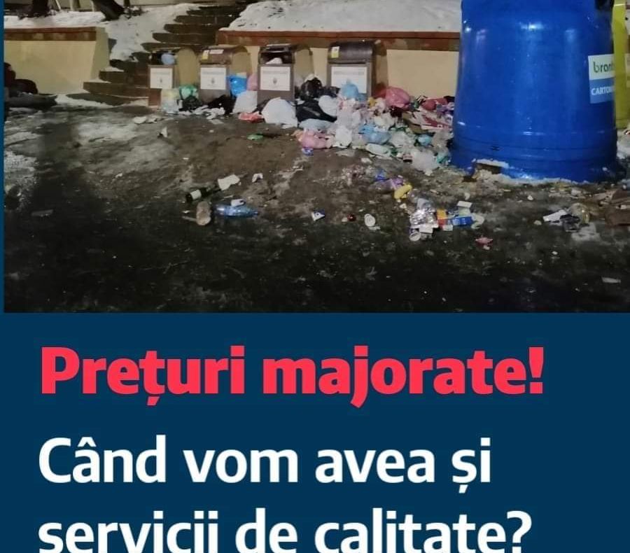 USR Zalău cere anularea proiectului prin care s-a majorat taxa de salubrizare