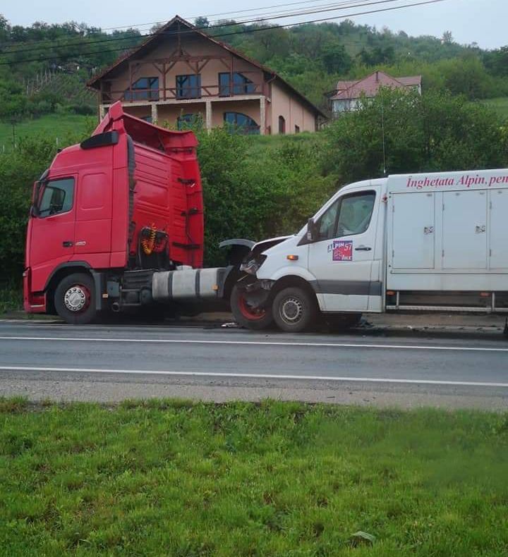 Accident la ieșire din Șimleu Silvaniei