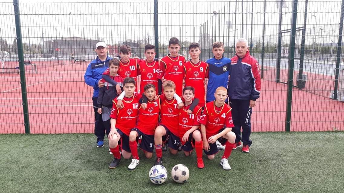 Elevii din Șimleu Silvaniei, locul I la Campionatul Național de fotbal unificat, faza regională