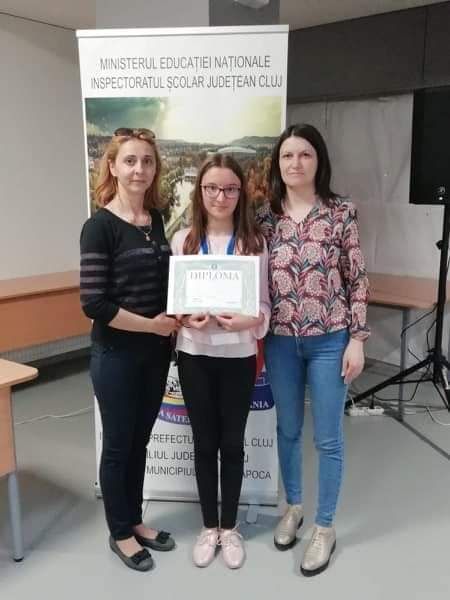 Sara Maria Sabou, premiul I la Olimpiada Satelor