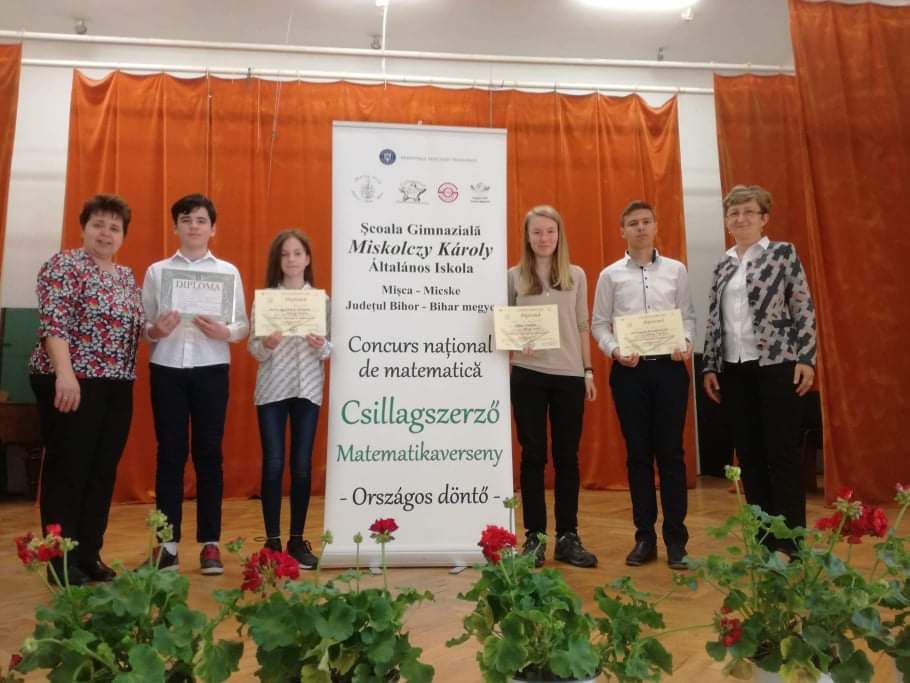 Elevii sălăjeni au obținut două premii și trei mențiuni la concursul de matematică „CSILLAGSZERZŐ”