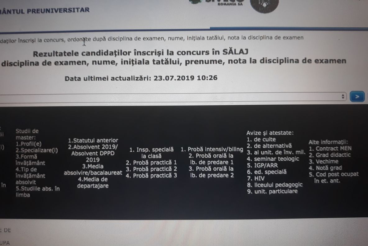 Titularizare 2019 Sălaj:  Au fost publicate primele rezultate. Vezi aici notele