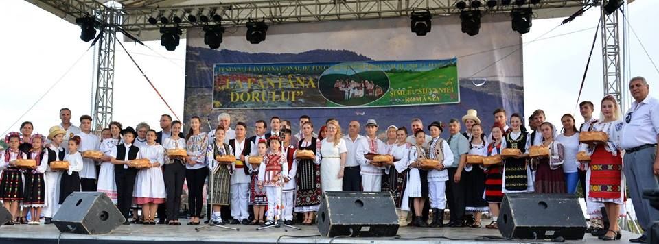 La Șimleu Silvaniei începe Festivalul Internațional de folclor pentru românii de pretutindeni ''La Fântâna Dorului''