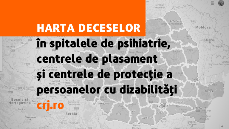 Harta deceselor în spitalele de psihiatrie, centrele de plasament și centrele de protecție a persoanelor cu dizabilități. Situația în județul Sălaj