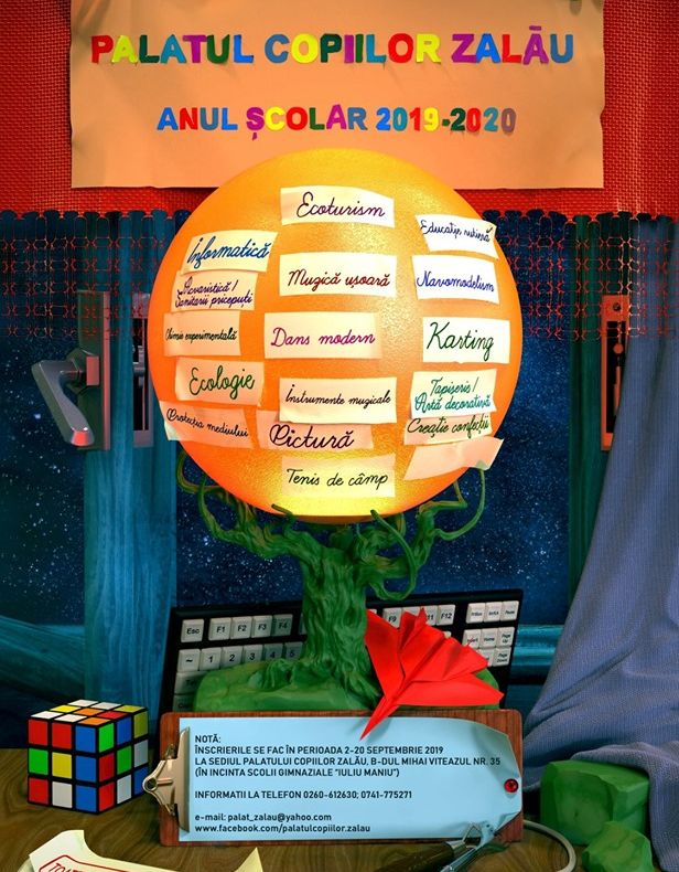 Încep înscrierile la Palatul Copiilor. Cursurile sunt gratuite