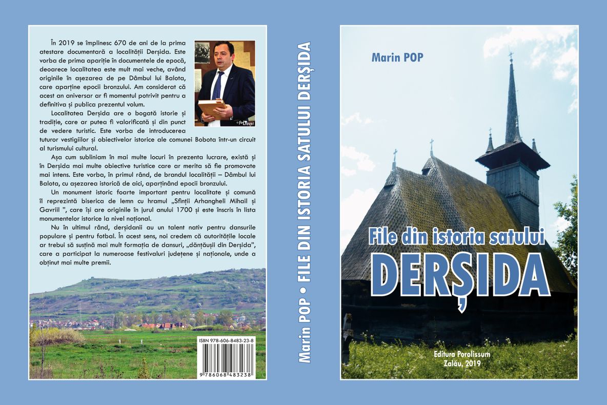 Istoricul Marin Pop lansează o nouă carte: ''File din istoria satului Derșida''