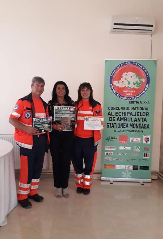 Ambulanța Sălaj, la Concursul Naţional de Echipaje de Ambulanţă. Pe ce loc s-a clasat