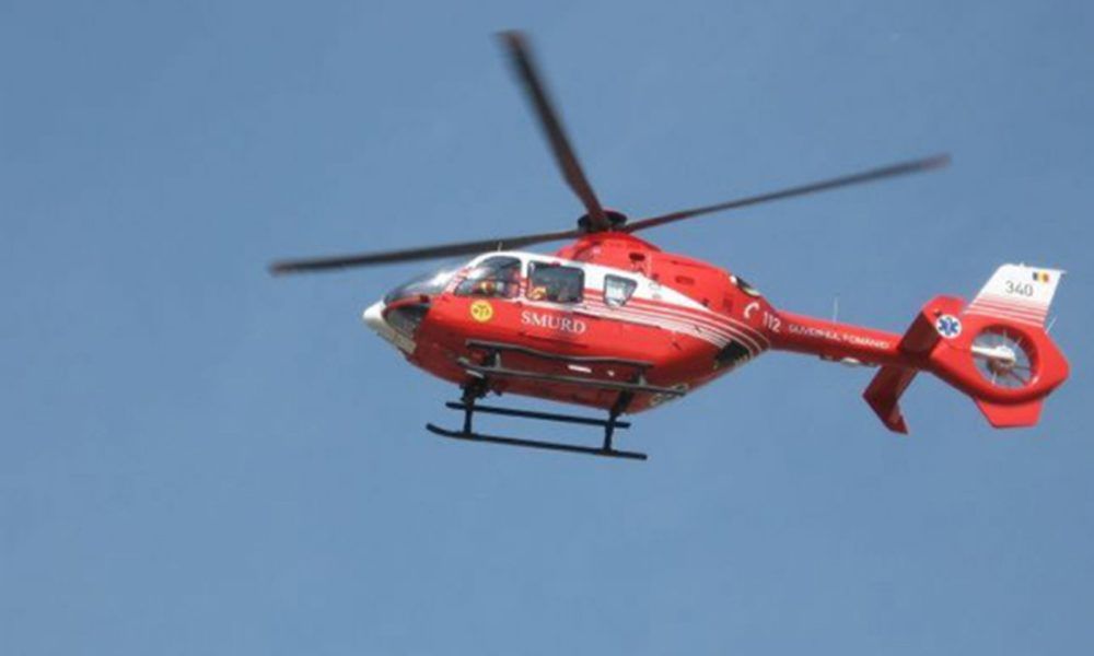 Elicopter SMURD, la Jibou. Gărzile, asigurate de medici din Cluj-Napoca și Oradea