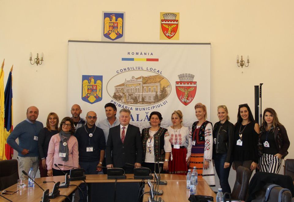 Profesori din Italia, Bulgaria și Turcia, în vizită la Primăria Zalău